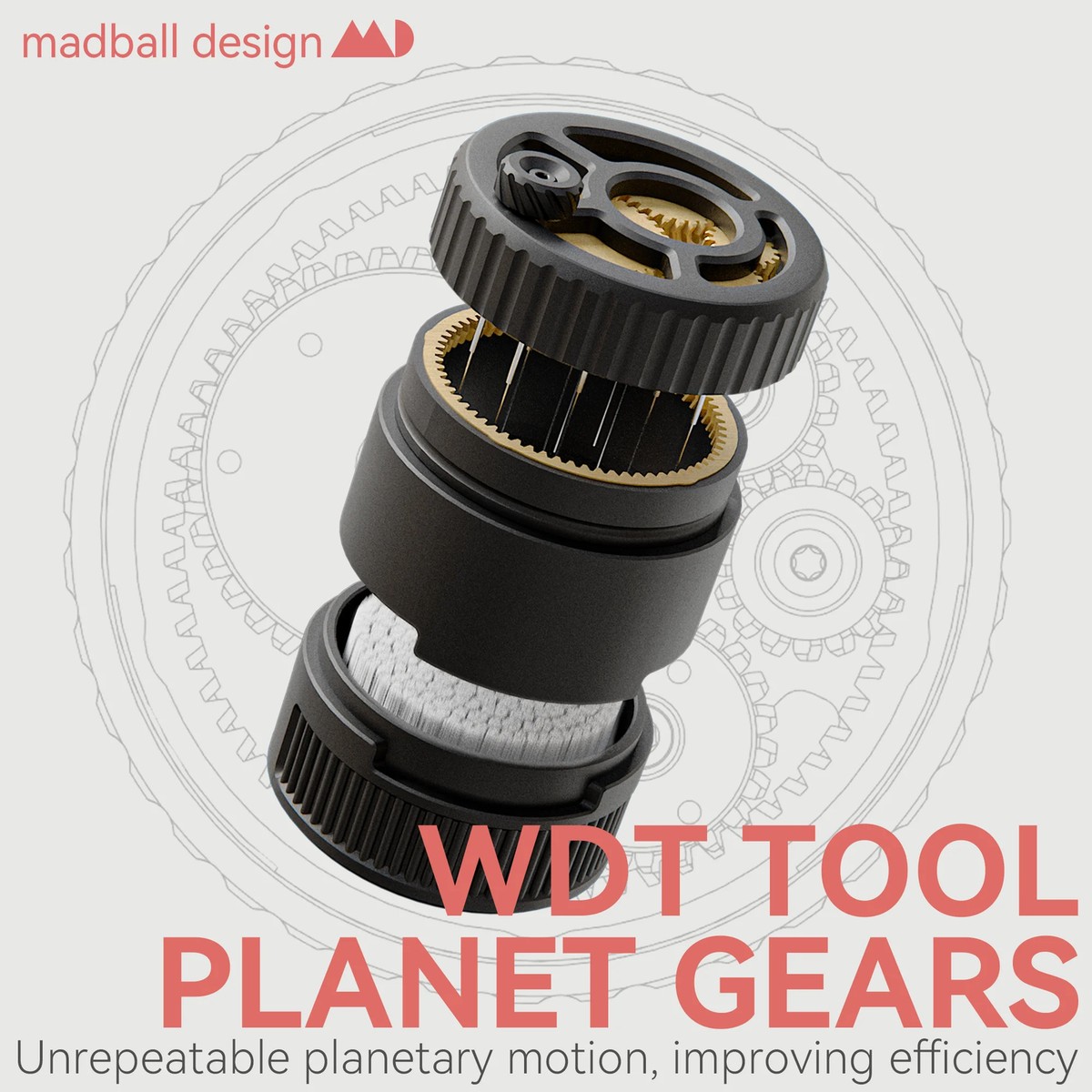 Spirograph Planetary Gear Espresso WDT Tool Coffee