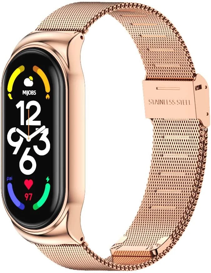 MIJOBS Strap for Xiaomi Mi Band 7 6 mi band 7 rose gold eBay