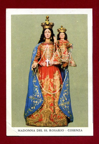 SANTINO MADONNA DEL ROSARIO - COSENZA IMAGE PIEUSE - HOLY CARD - Heiligenbild