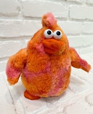 WORKS Dan Dee Collector Choice Plush Sings Dances The Chicken Dance Orange Pink