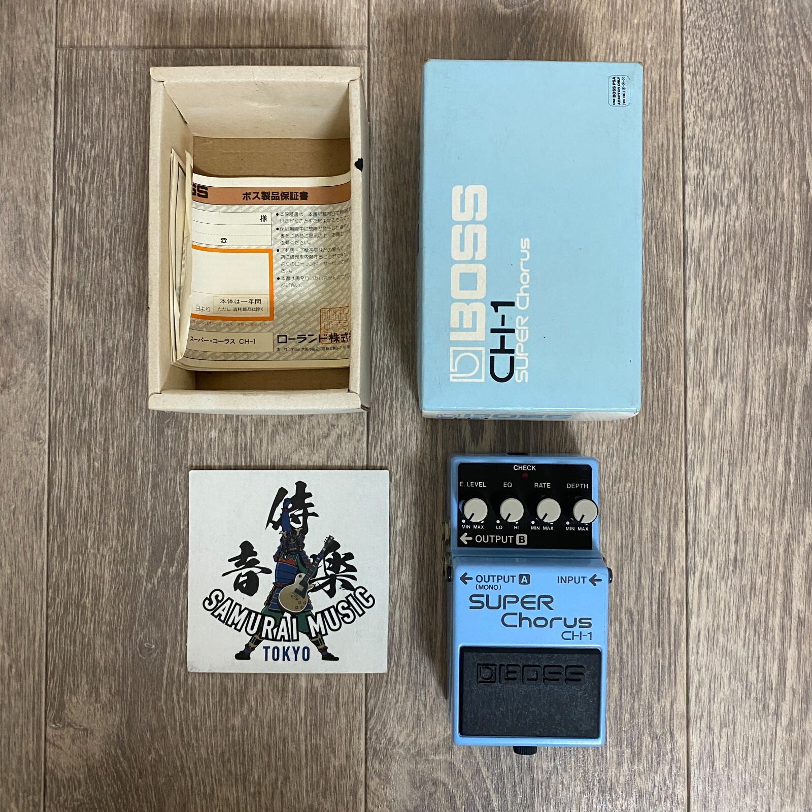 Boss CH-1 Super Chorus Guitar Effect Pedal Shipping Used Product From ...
