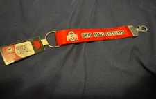 Ohio State Buckeyes Deluxe Wristlet Keystrap NCAA AMINCO 9”