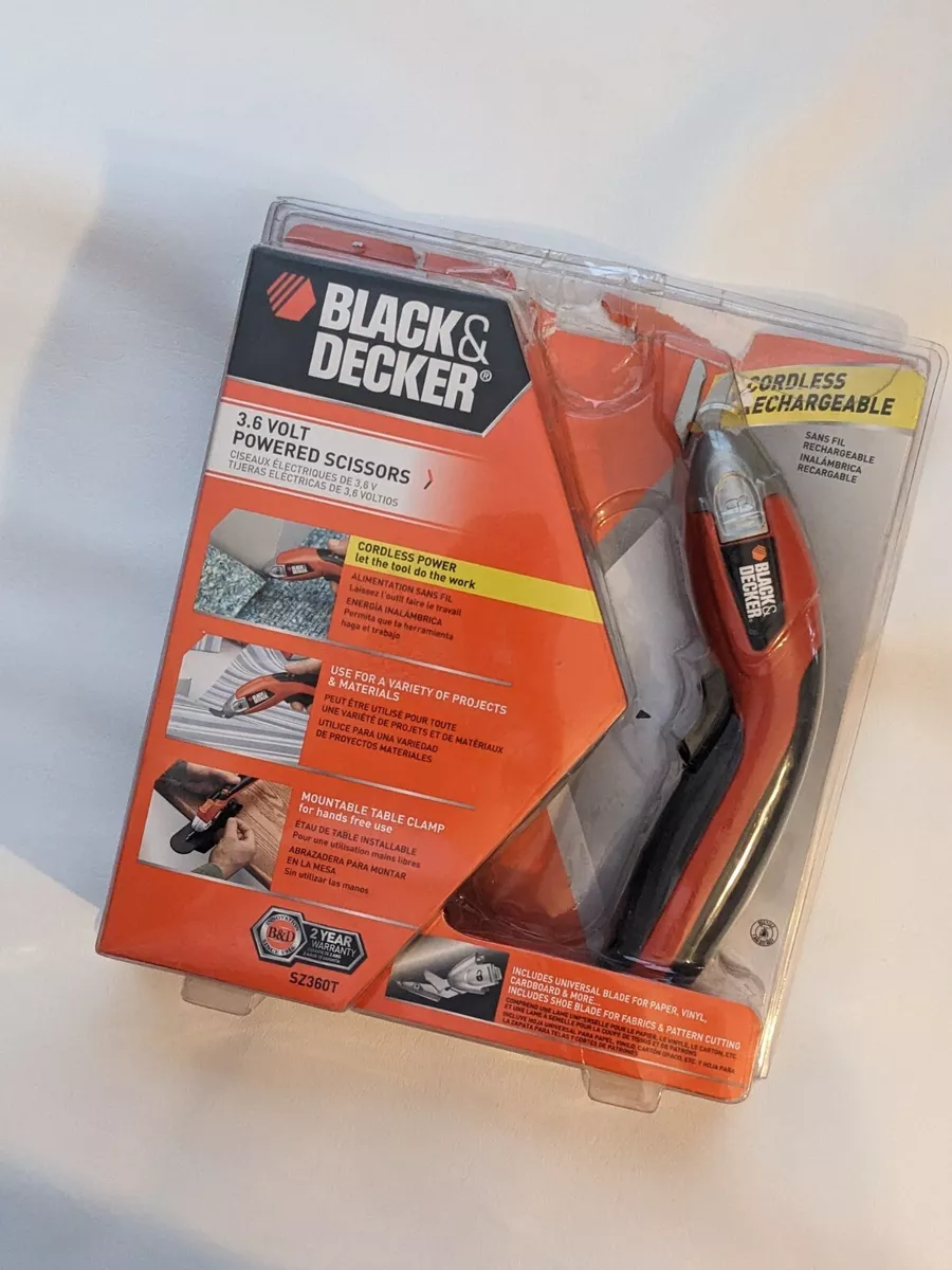 Black and Decker 3.6 V Powered Scissors 