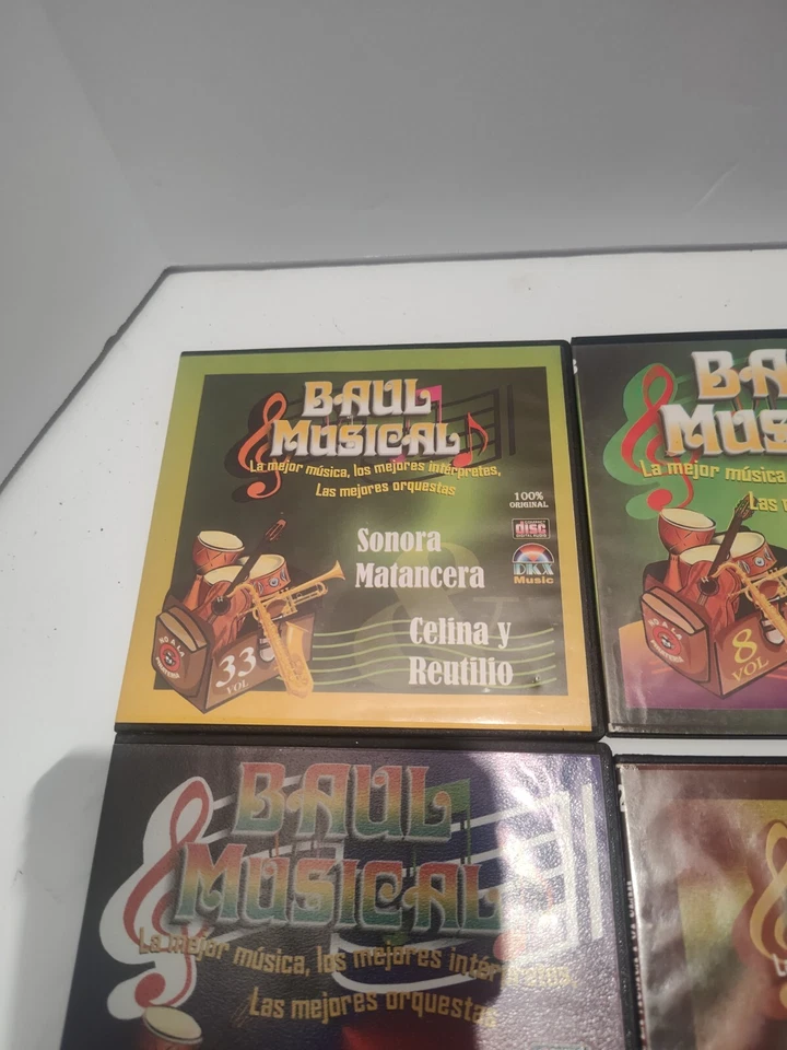 El Baul musical lot of 7 rare spanish cd's popular chantinero boleros dj dkx - Image 2 of 4