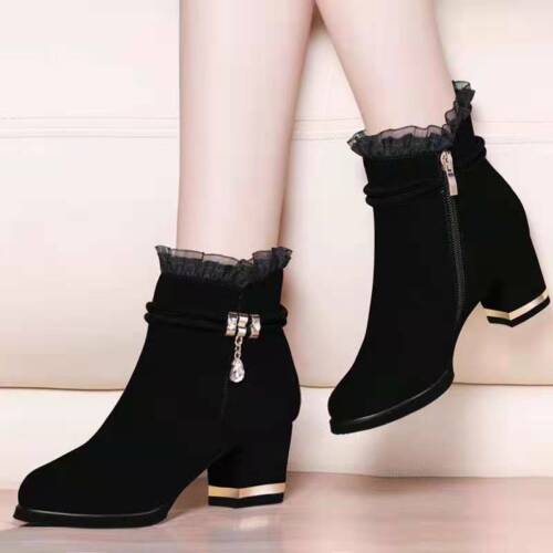 Women's Boots Shoes Fashion Ankle Boots New Shoe For Women Elegant Best