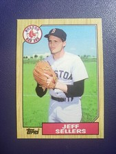 1987 Topps Jeff Sellers #12 Boston Red Sox NMT-MINT