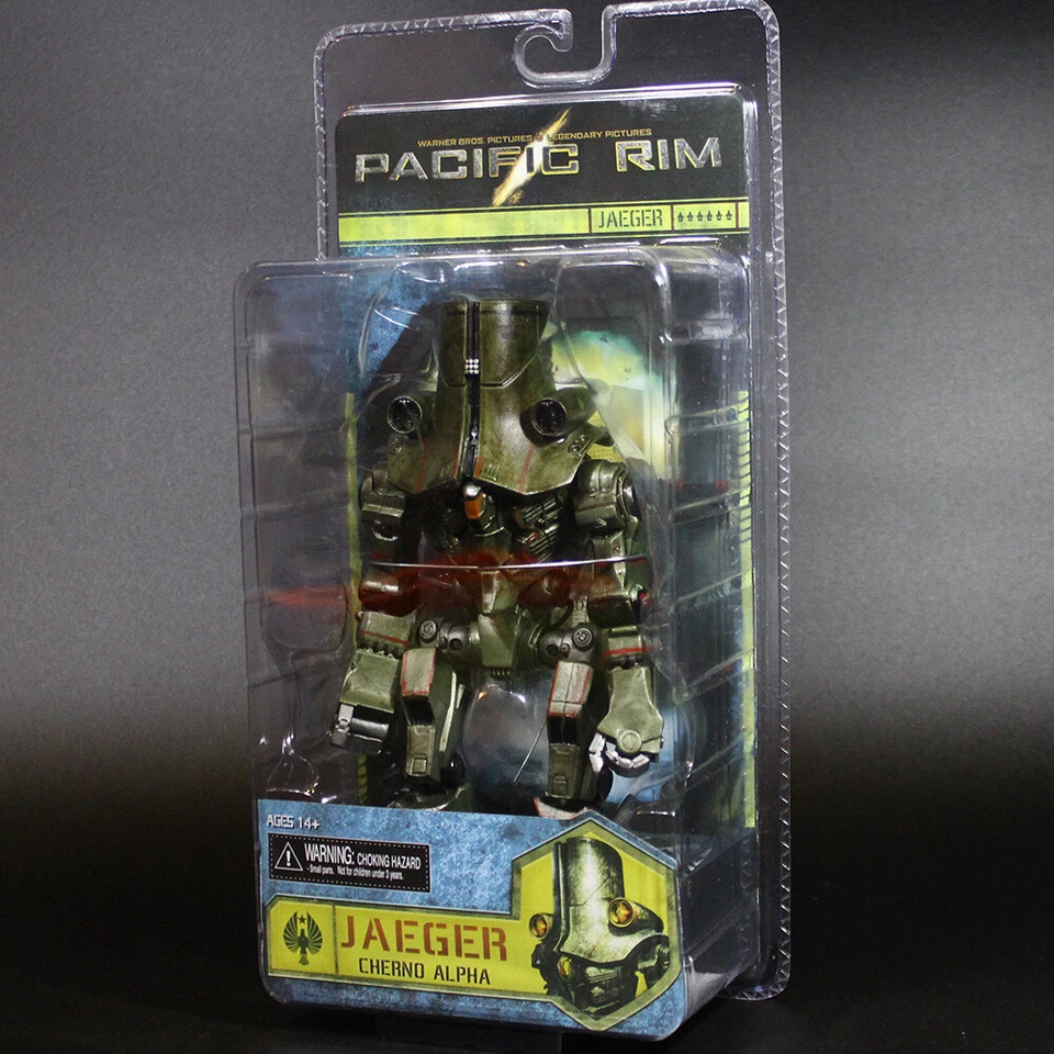 NECA Pacific Rim Jaeger Cherno Alpha 7" Action Figure Green Robot Collection New - Image 4 of 4