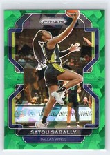 Satou Sabally - 2022 Prizm WNBA - Green Ice SSP - Dallas Wings