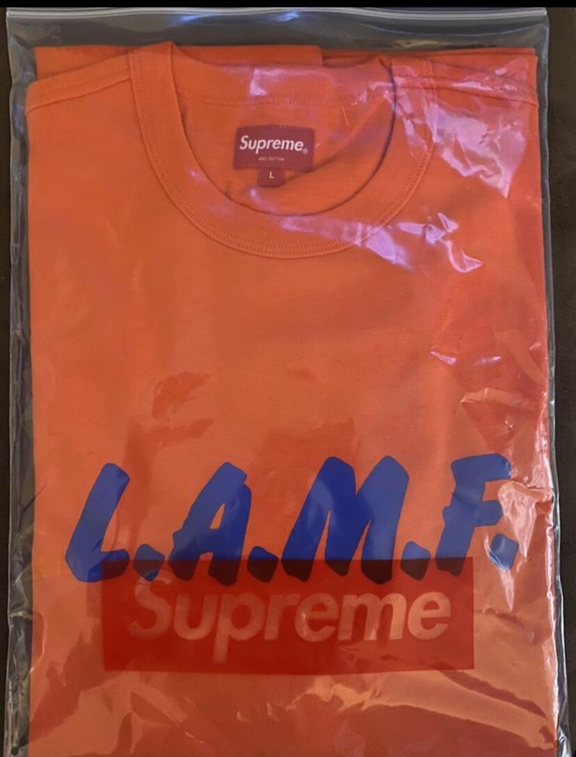 Supreme LAMF S/S Top Orange | eBay