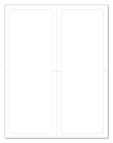 Blank Addendum Window Stickers - 4.25
