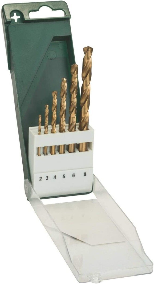 BOSCH - SET 6 PUNTE TITANIO 2-8 MM