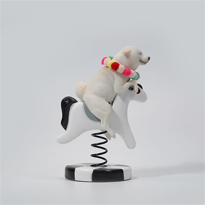 JXK 1/6 Rocking Horse Shiba Inu 2.0 Model Pet Dog Animal Soldier
