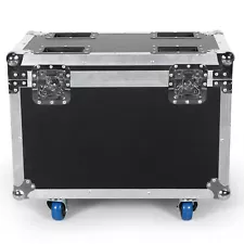 Flight Case For 2Pcs 19*15W Beam Moving Head Stage Light Hard Case with wheels