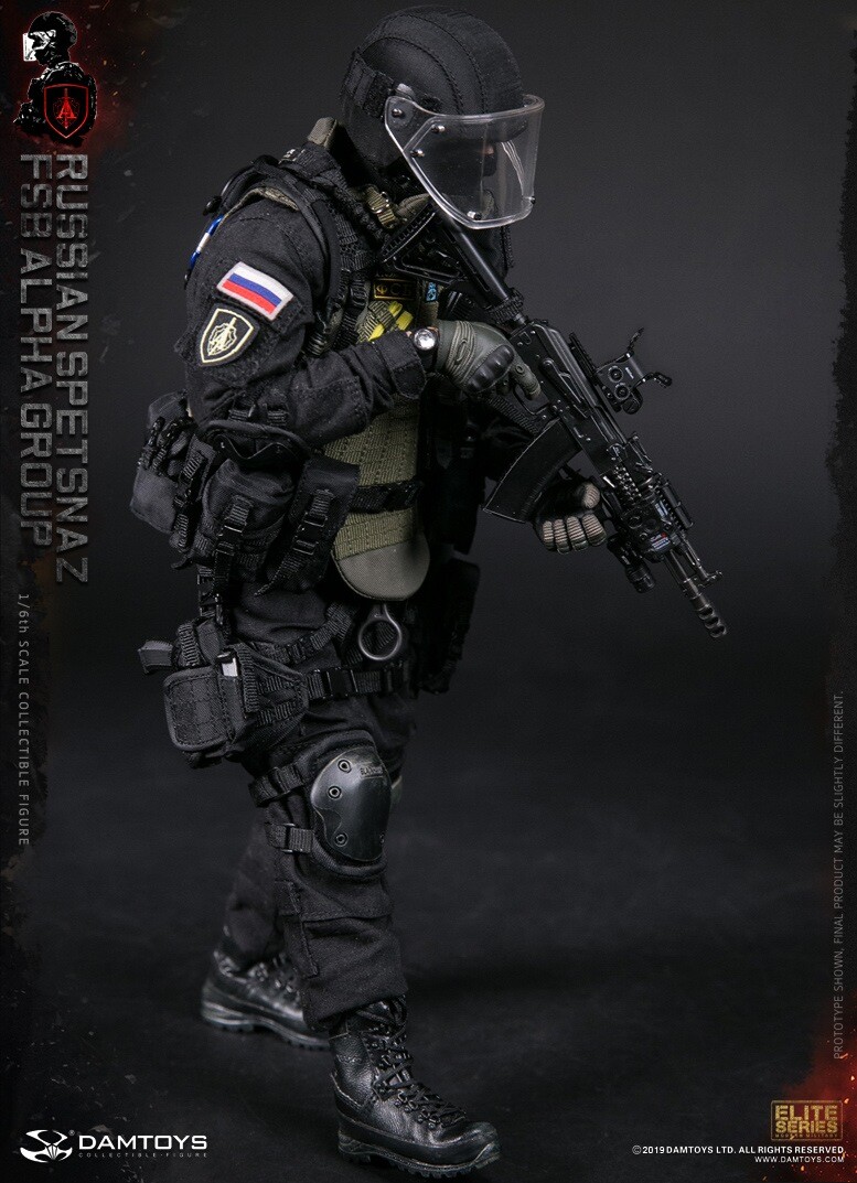 IN STOCK Damtoys 1/6 78064 Russian Spetsnaz Fsb Alpha Group Action