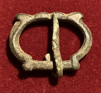 12th Century Medieval Primer Fürspann Fürspange Cotte Original