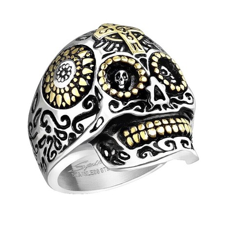 Senza Prezzo Di Riserva - Anello - 18 Carati Acciaio, Oro Rosa Artigianale Misura 64 - Foto 8