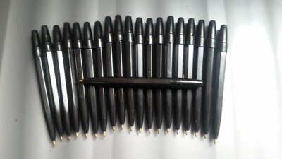 20 x kleine schwarze Tinte Mini Stifte Kunststoff Biro Werkzeugkiste Schreiben Markierung Zum Selbermachen