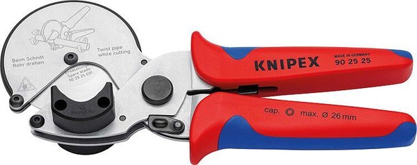 Knipex Rohrabschneider Bis Ø 26 Mm FüR Verbund- Und Kunststoffrohre-image