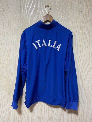 ITALY 2004 2005 2006 HOME FOOTBALL SOCCER TRACK JACKET PUMA sz L
