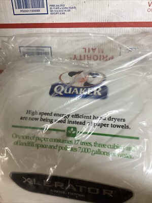 QUAKER BOY Excel Dryer XL-SI XLERATOR Eco Automatic Hand Dryer Quick Dry 120V
