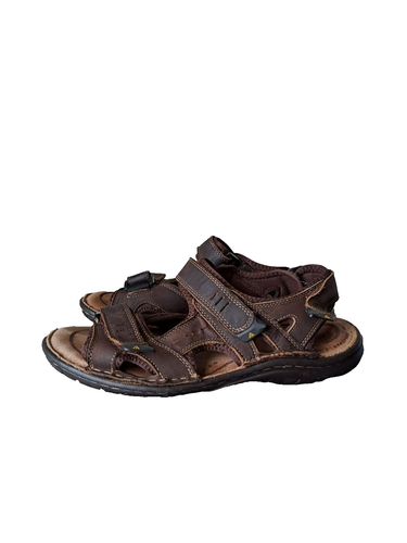 Colorado Sandals Mens Size 10 Brown Leather Footbed Strappy Open Toe Outdoor