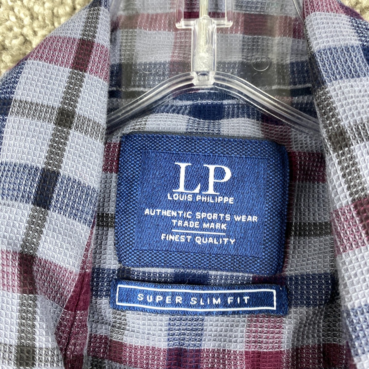 Double Pocket Shirt Louis Philippe Jeans Shirts Men Blue Print