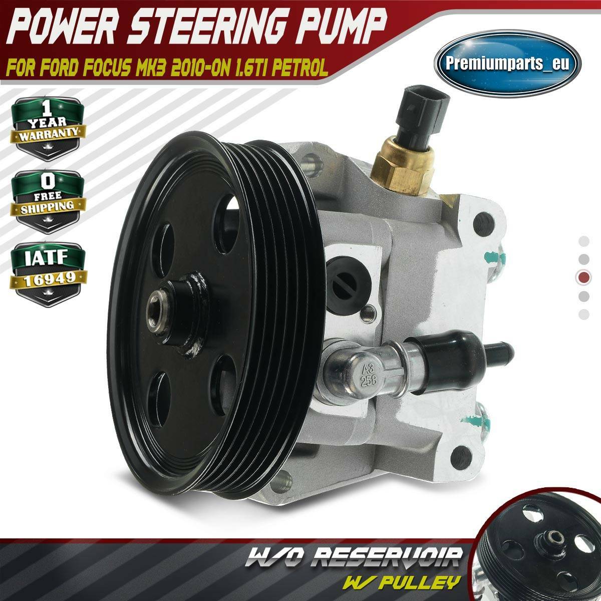Power Steering Pump For Ford Focus MK3 2010On 1.6Ti Petrol BV613A696AB