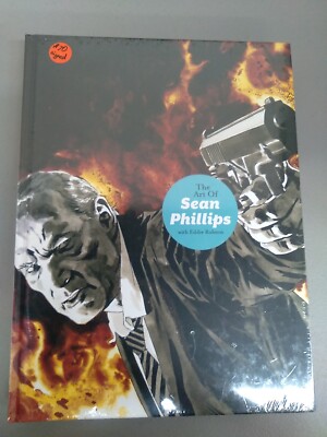 The Art of Shawn Phillips with Eddie Robson Signed HC Dynamite NM