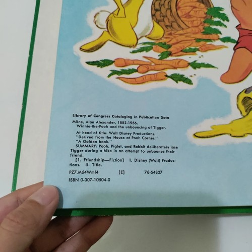 Winnie the Pooh The Unbouncing Of Tigger Disney A A Milne 1978 - Imagen 9 de 15