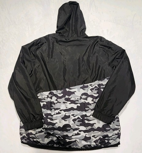 Russell Athletic Men's XL Windbreaker Full Zip Jogger Hiking Jacket Camouflage - Picture 8 of 8