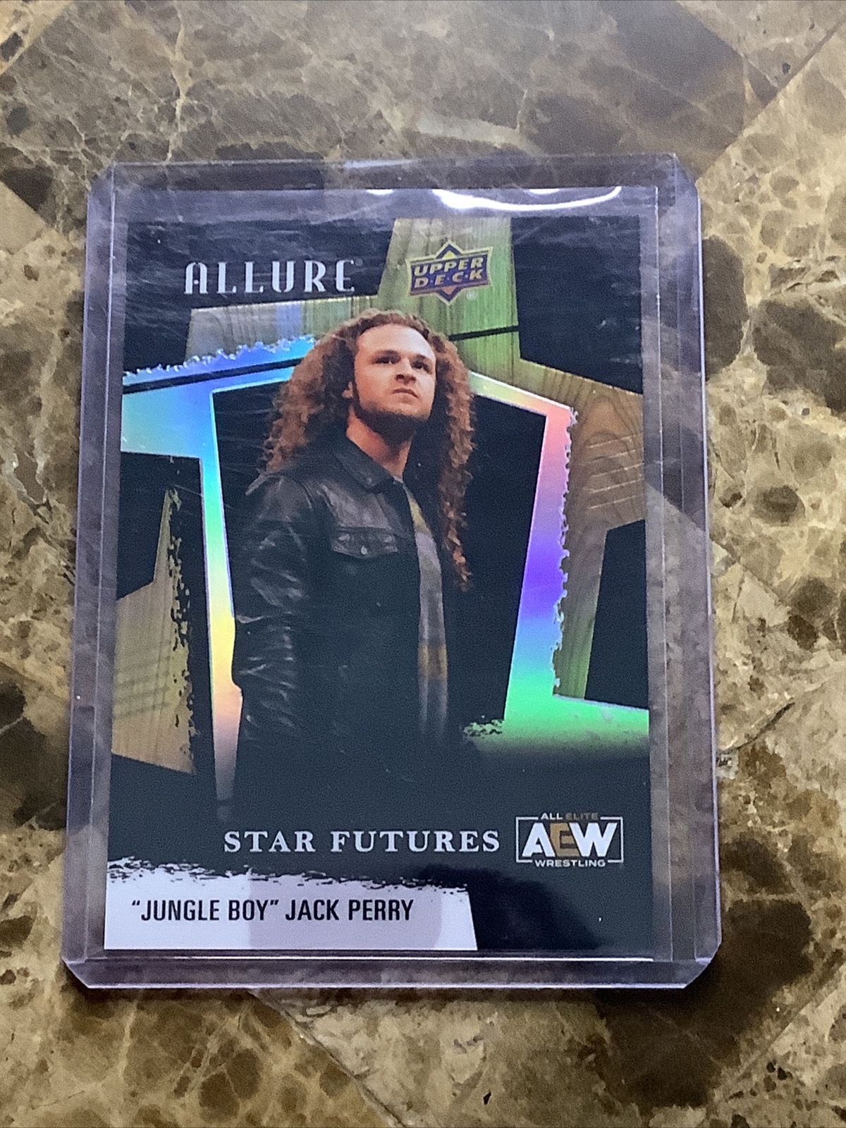 2022 Upper Deck AEW Allure Star Futures Table Jungle Boy Jack Perry #150 B-10