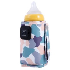 USB Baby Bottle Warmer Portable Milk Heater,Fast Heating Baby Bottle Warmer w...