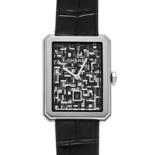 Chanel Wristwatch H6128 26.6mm Stainless Steel Gray Wristwatch #WW10222