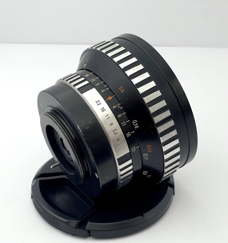 Carl Zeiss Jena aus JENA Flektogon Zebra f/4 20mm Wide Angle Lens M42 Mount Case - Picture 8 of 9
