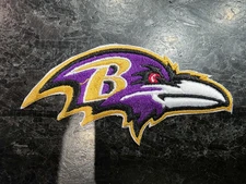 Baltimore Ravens 3.75" Iron /Sew On Embroidered Football Logo NFL