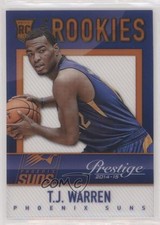 2014-15 Panini Prestige Mystery Rookies TJ Warren #4 0w8