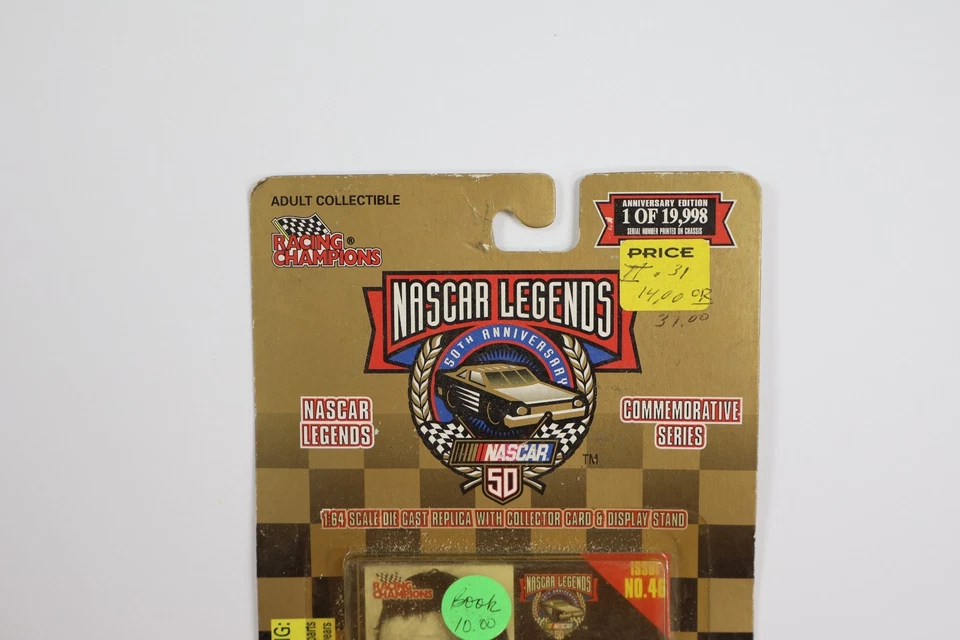 VTG 1998 Racing Champions NASCAR Legends Tiny Lund #16 1:64 Diecast Car - Image 2 of 4