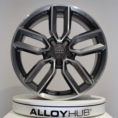 GENUINE AUDI S3 8V DIAMOND TURNED/GREY 18