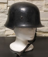 WW2 ELMETTO TEDESCO STAHLHELM FSP M34 VIGILI DEL FUOCO PROTEZIONE ANTINCENDIO POLIZIA (B)