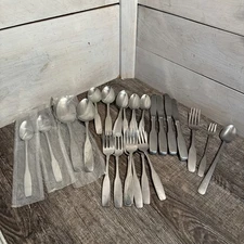 Oneida Community-PAUL REVERE Flatware-Stainless USA-26 Piece Lot Mixed Some New