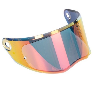 HJC V10 Motorcycle Helmet Replacement Pinlock Ready Visor - Iridium Gold HJ-41