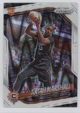 2025 Panini Prizm WNBA White Seismic Prizm Rayah Marshall #47 Rookie RC uk2
