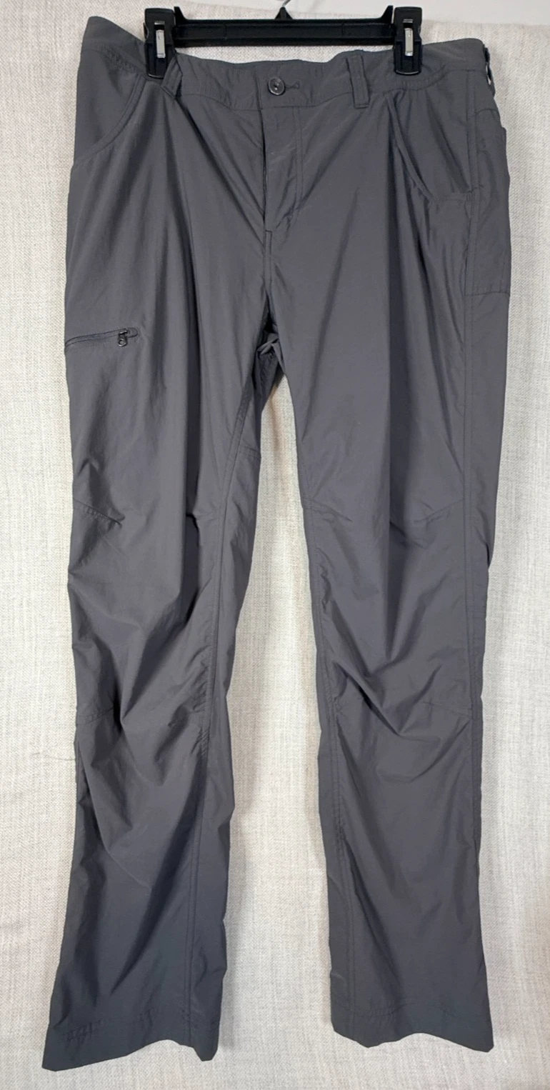Marmot Men's 34x31 Hiking Pants Outdoor Nylon Stretch Green Lightweight RN#79448