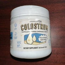 Legendairy Milk Colostrum Supplement Chewable Tablets - 60ct *EXP 07/2026*