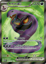 Arbok ex Holo Ultra Rare SV: Scarlet & Violet 151 185/165 NM on eBay