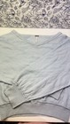 Free People Damen Strickpullover mit V-Ausschnitt Gr. M - hellblau