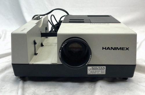 Hanimex 2400ef Electronic 35mm Slide Projector with Lens & Cord