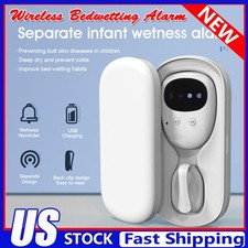 Wireless Bedwetting Alarm Pee Alarm with Receiver  amp Clip-on Transmitter GN