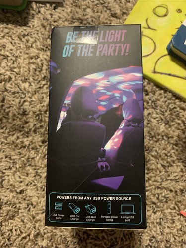 Premier Lumen8 Mountable USB Powered LED Disco Light (PLED09), New In Box. - Picture 4 of 6