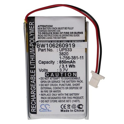 Akku für Sony 1-756-381-11 CMA07E PL-383450 383562A UP553 850mAh